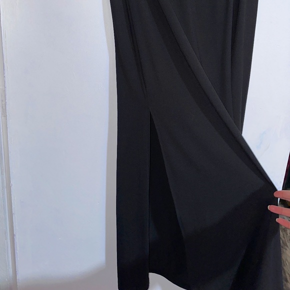 Long Skirt with Slit - Picture 1 of 4